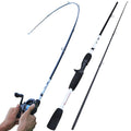 Sougayilang  Sections Carbon Fiber Spinning Casting Fishing - Blue Force Sports