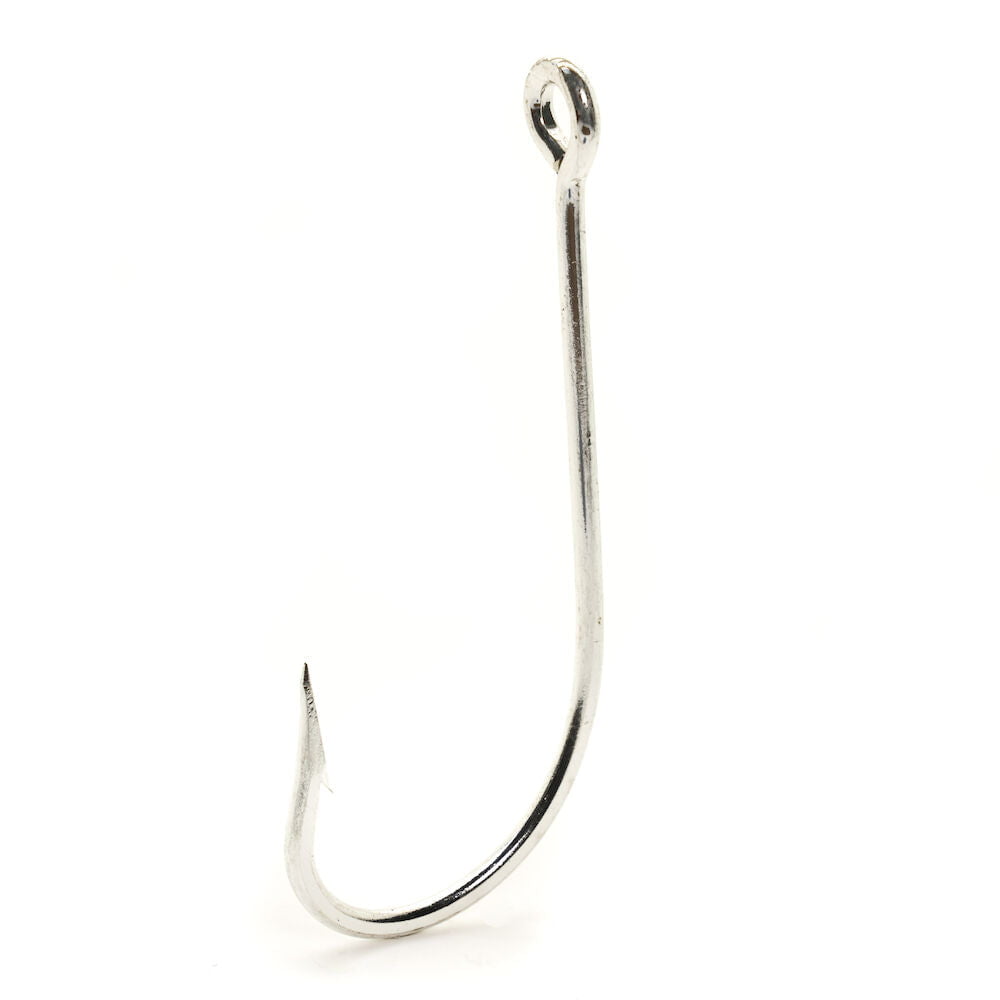 Mustad 34081 O'Shaughnessy Large Ring, Forged Classic Hook - Duratin - 100 Per Pack