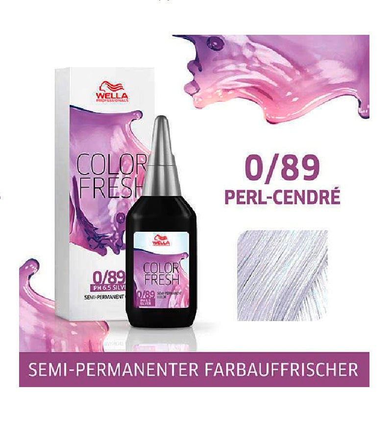 WELLA Color Fresh Silver Semi-Permanent Hair Toners - 4 Varieties