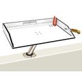 Magma Bait Filet Mate Table Levelock 20' White Black White #T10-312B