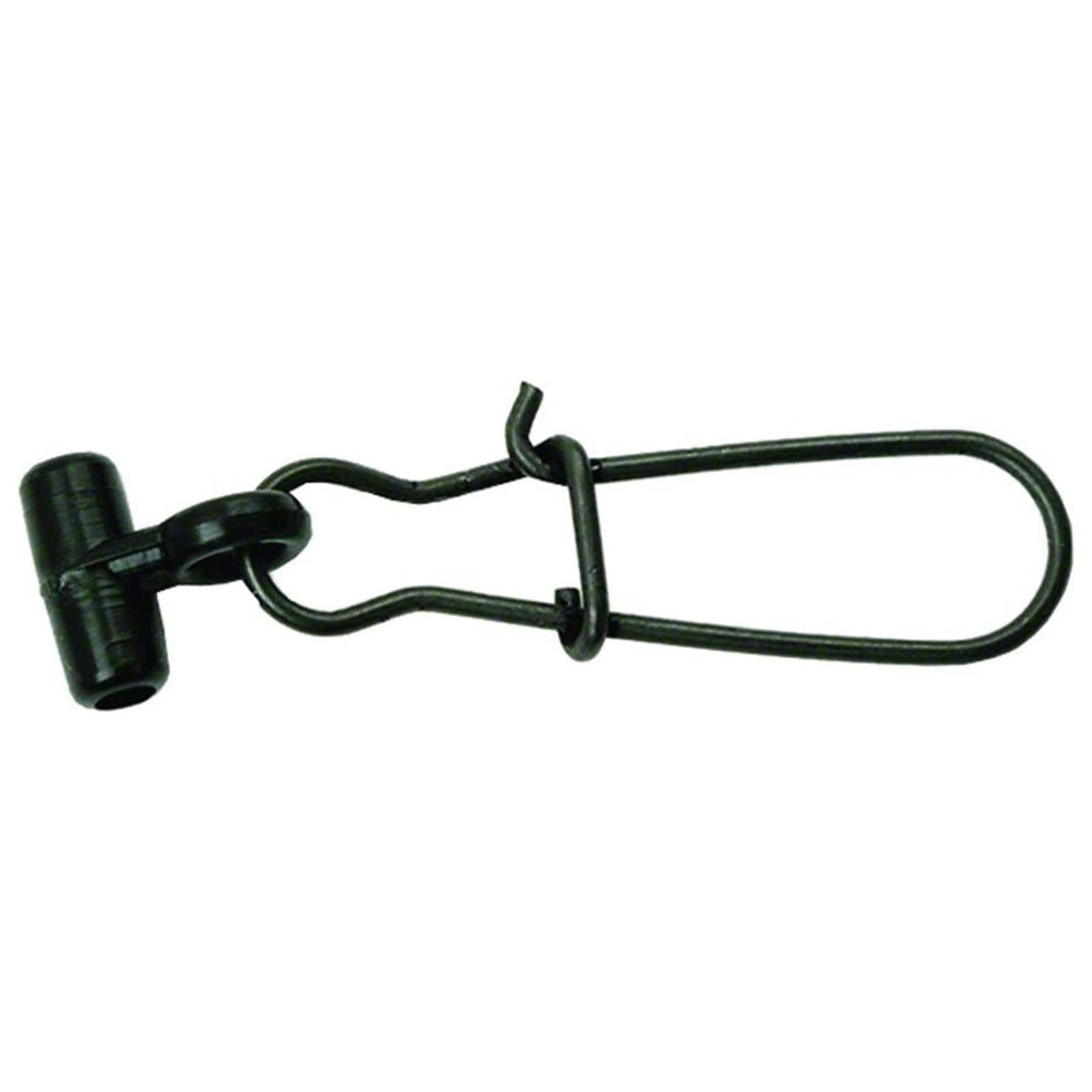 Sea Striker 144FF-D6 Sinker Slide Black w/#6 Black Duo-Lock Snap 144Pk