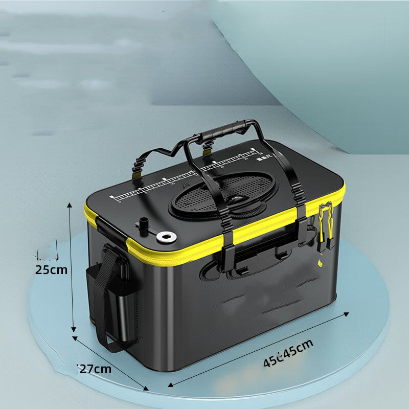 Thickened Fish Protection Bucket Fishing Bucket Fish Box - Blue Force Sports