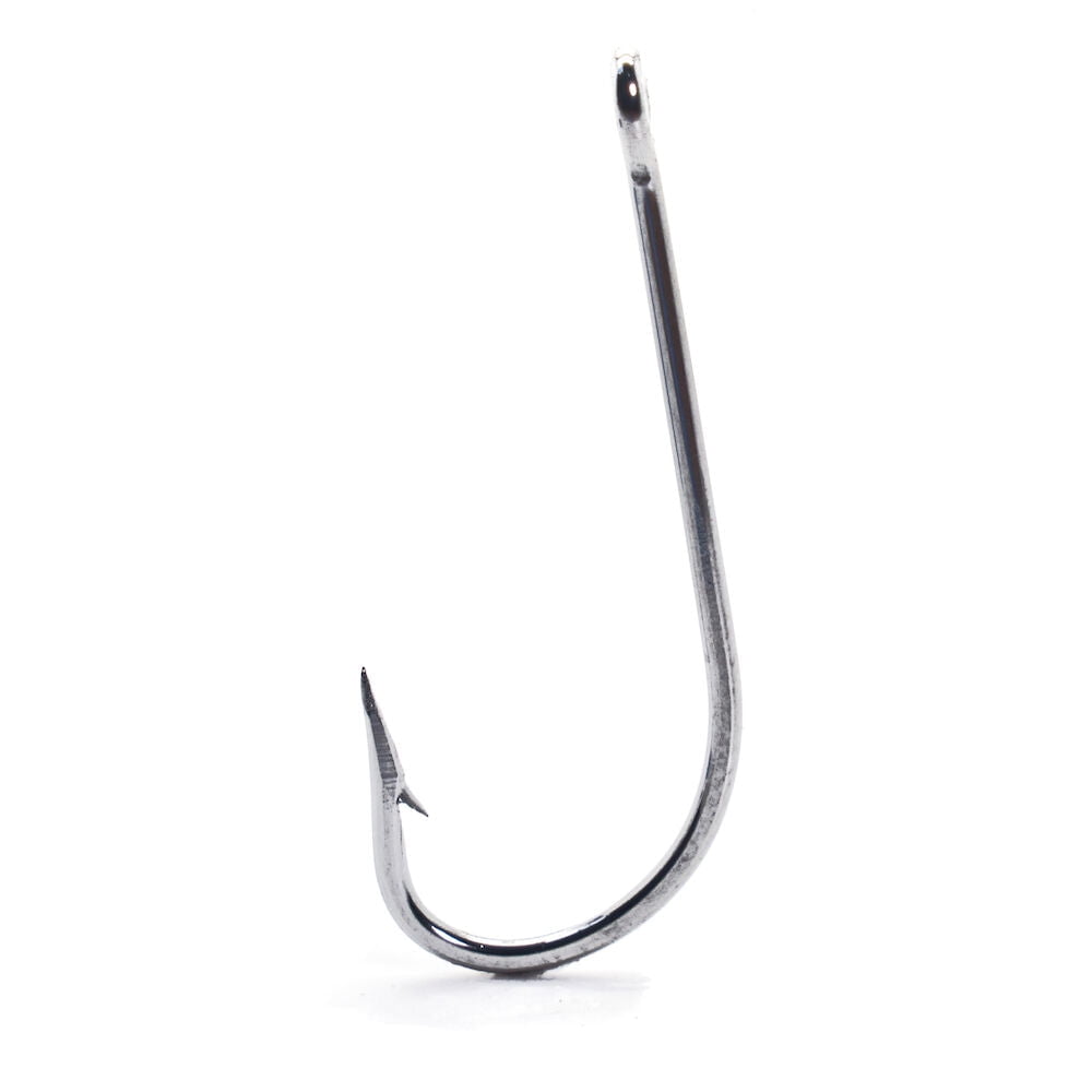 Mustad O'Shaun Hook PB Sz7/0 SS Pack of 100, 34007-SS-7/0-100