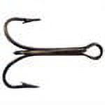 Mustad 3551 Classic Treble Standard Strength Hook (25-Pack), Bronze, Size 12/0