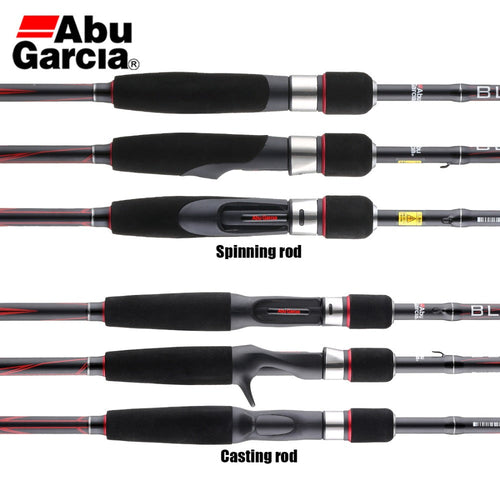 Black Max Baitcasting Abu Garcia Lure Fishing Rod