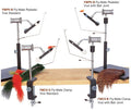Snowbee Fly-Mate Clamp Vice with Ball Joint
